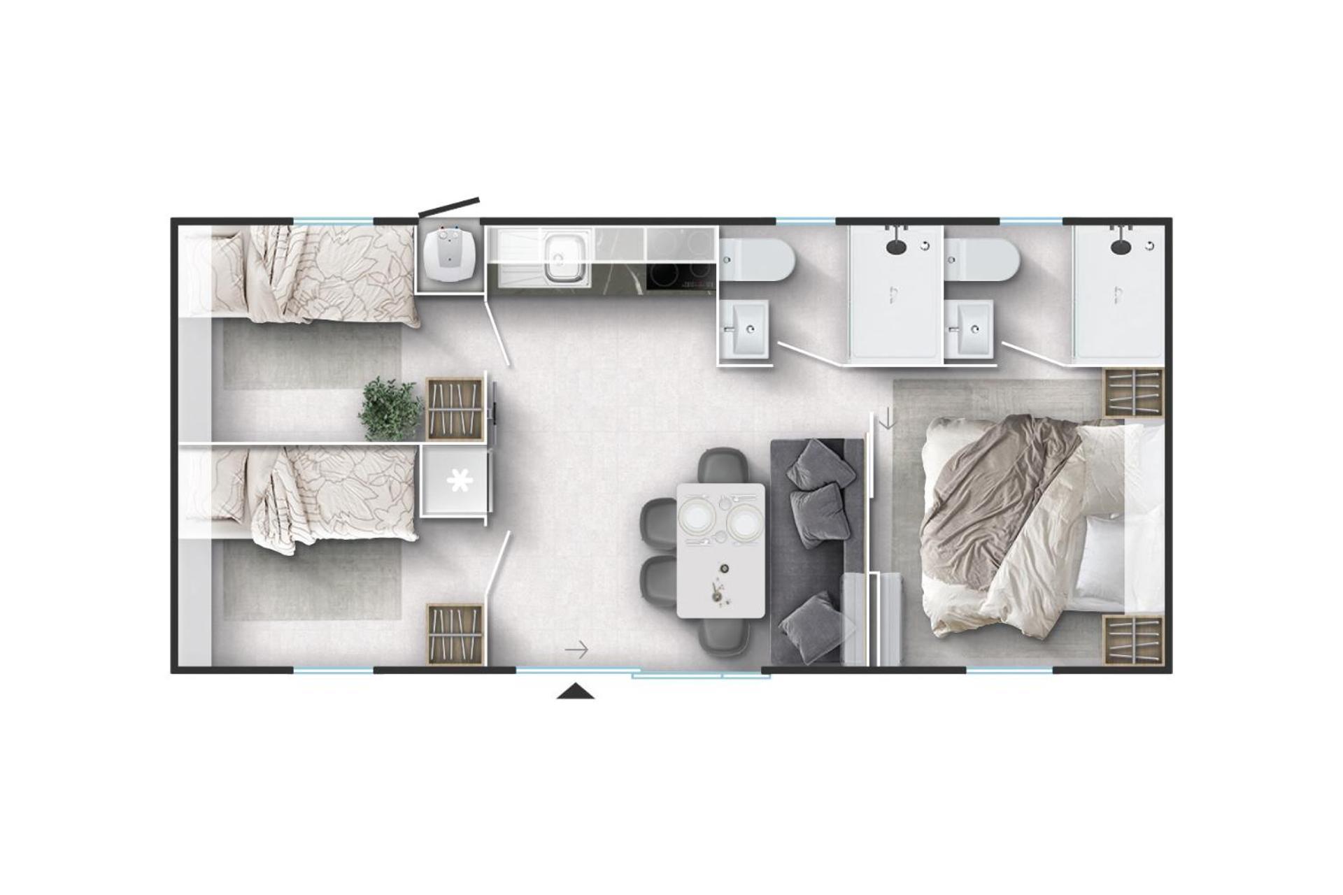 Deluxe Family Mobile Home
